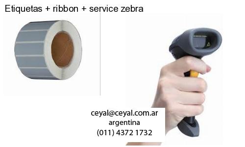 Etiquetas   ribbon   service zebra