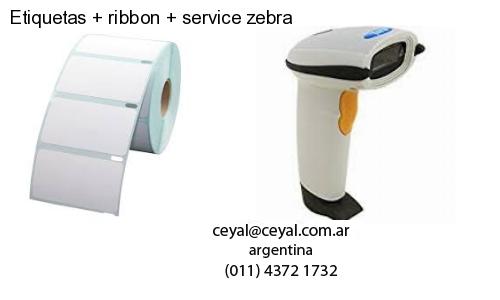 Etiquetas   ribbon   service zebra