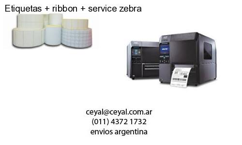 Etiquetas   ribbon   service zebra