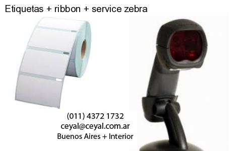 Etiquetas   ribbon   service zebra