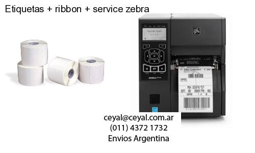 Etiquetas   ribbon   service zebra