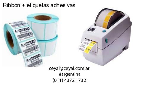 Ribbon   etiquetas adhesivas