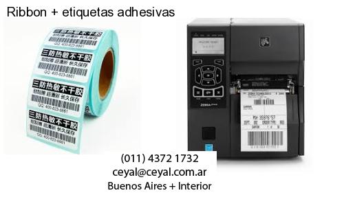 Ribbon   etiquetas adhesivas
