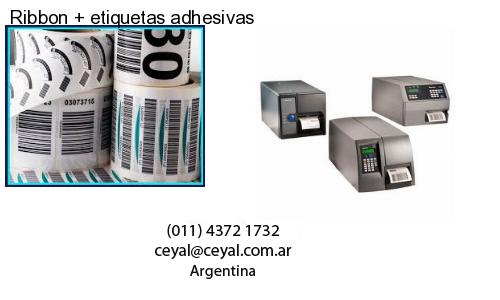 Ribbon   etiquetas adhesivas