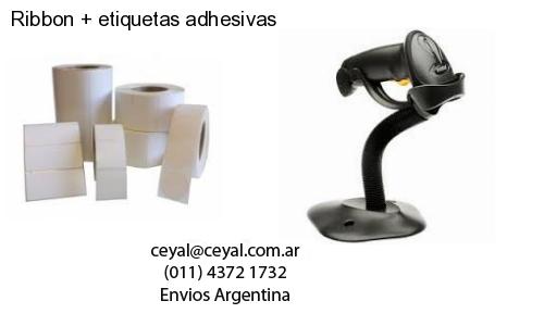 Ribbon etiquetas adhesivas