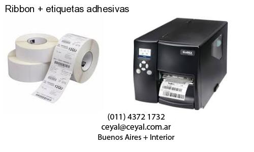 Ribbon etiquetas adhesivas