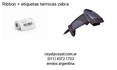 Ribbon   etiquetas termicas zebra