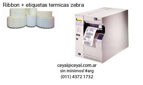 Ribbon   etiquetas termicas zebra