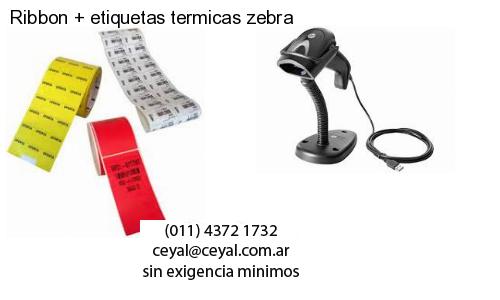 Ribbon   etiquetas termicas zebra