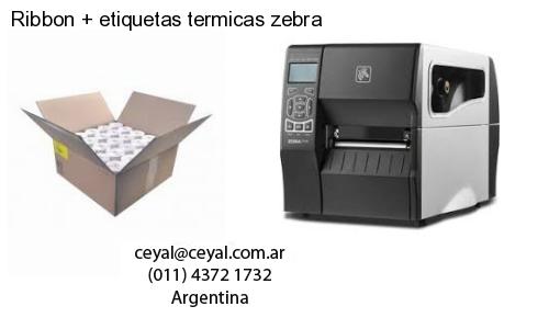 Ribbon   etiquetas termicas zebra