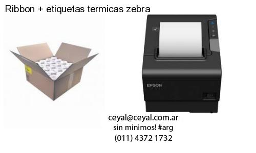 Ribbon   etiquetas termicas zebra