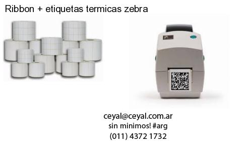 Ribbon   etiquetas termicas zebra