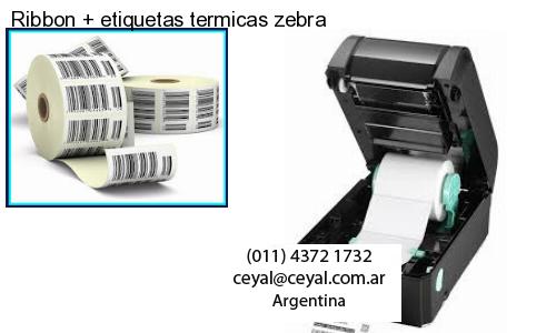 Ribbon   etiquetas termicas zebra