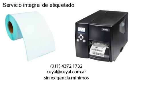 Servicio integral de etiquetado