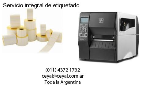 Servicio integral de etiquetado