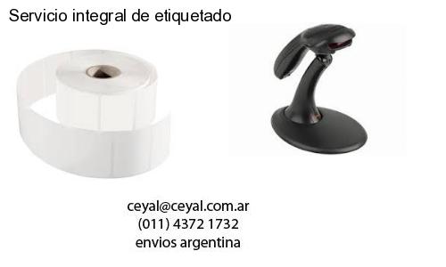 Servicio integral de etiquetado