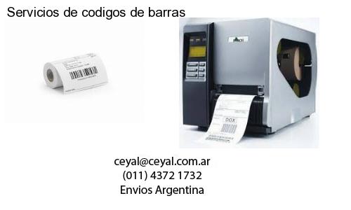 Servicios de codigos de barras