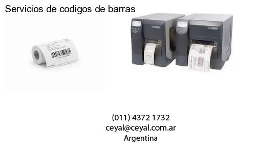 Servicios de codigos de barras