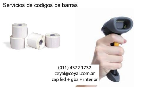 Servicios de codigos de barras