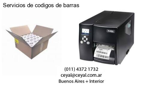 Servicios de codigos de barras