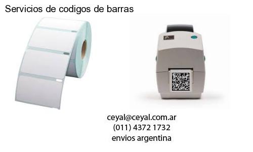 Servicios de codigos de barras