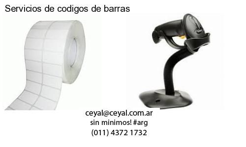 Servicios de codigos de barras
