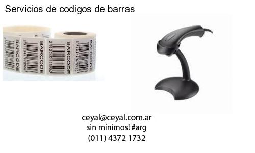Servicios de codigos de barras