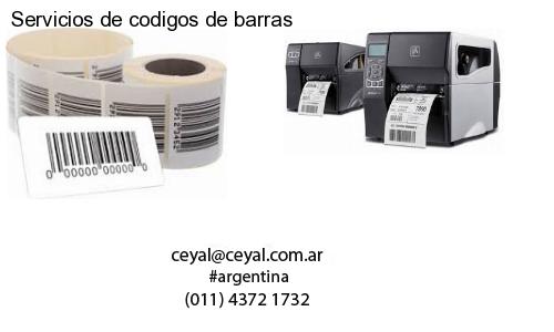 Servicios de codigos de barras