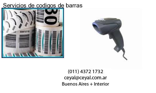 Servicios de codigos de barras