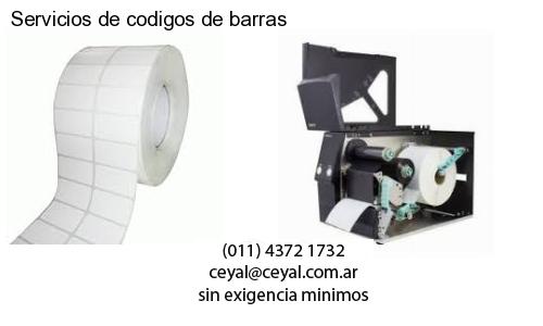 Servicios de codigos de barras