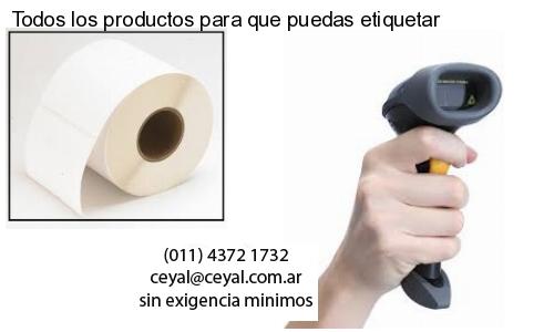 Todos los productos para que puedas etiquetar