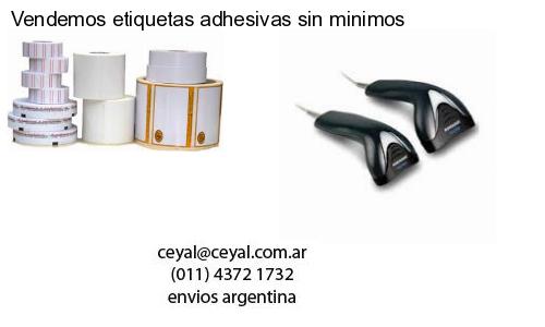 Vendemos etiquetas adhesivas sin minimos