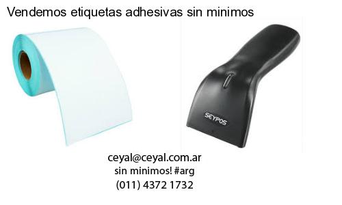 Vendemos etiquetas adhesivas sin minimos