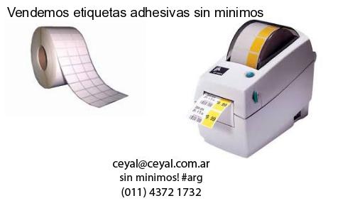 Vendemos etiquetas adhesivas sin minimos
