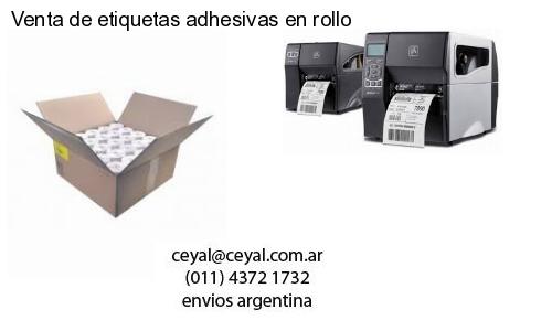 Venta de etiquetas adhesivas en rollo