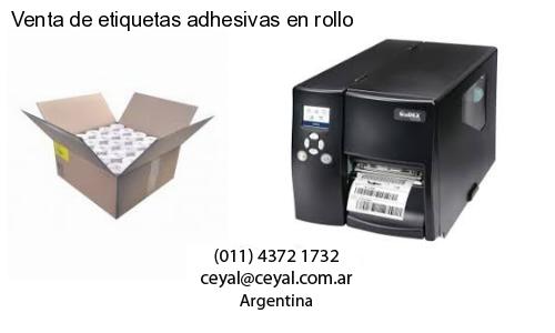 Venta de etiquetas adhesivas en rollo