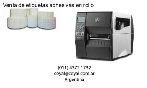 Venta de etiquetas adhesivas en rollo