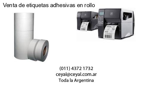 Venta de etiquetas adhesivas en rollo