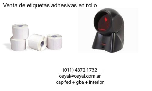 Venta de etiquetas adhesivas en rollo