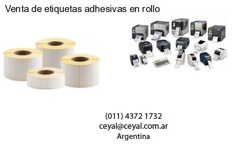 Venta de etiquetas adhesivas en rollo