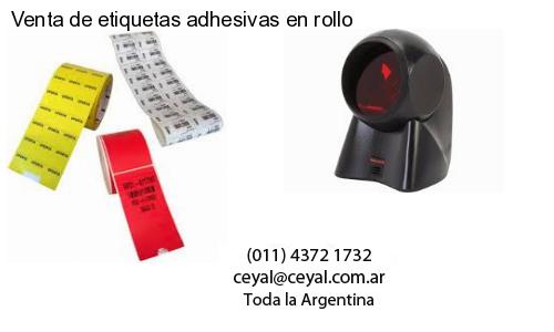 Venta de etiquetas adhesivas en rollo