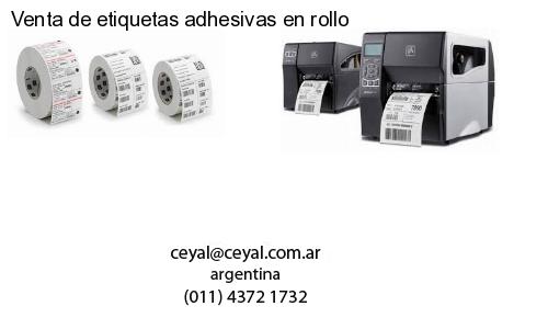 Venta de etiquetas adhesivas en rollo