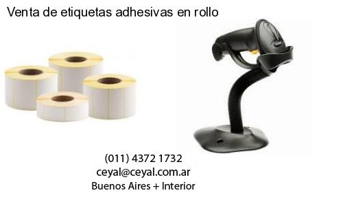 Venta de etiquetas adhesivas en rollo