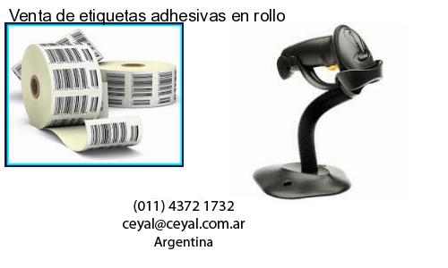 Venta de etiquetas adhesivas en rollo