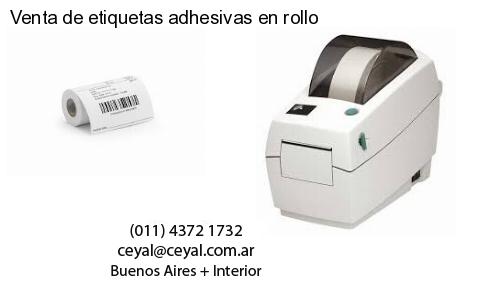 Venta de etiquetas adhesivas en rollo