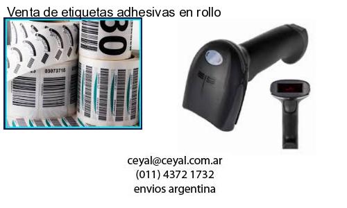 Venta de etiquetas adhesivas en rollo