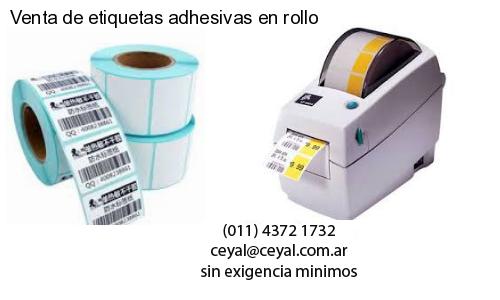 Venta de etiquetas adhesivas en rollo