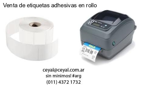 Venta de etiquetas adhesivas en rollo