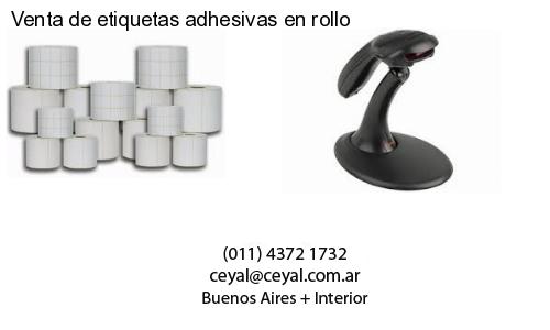 Venta de etiquetas adhesivas en rollo