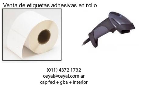 Venta de etiquetas adhesivas en rollo